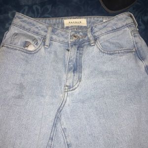 Pacsun mom jeans light blue
